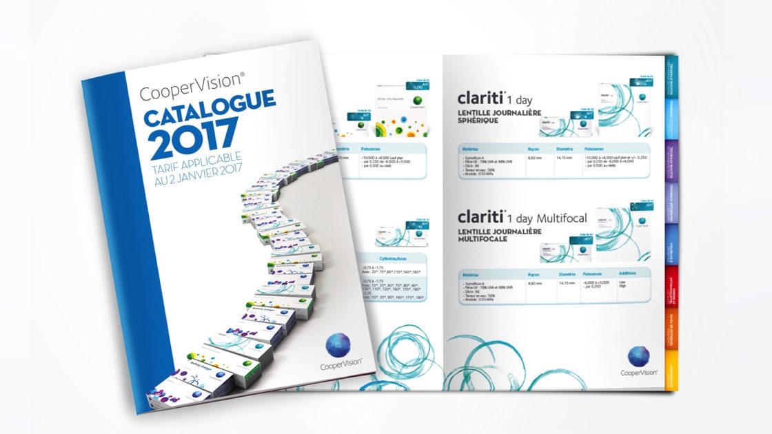 catalogue Coopervision 2017