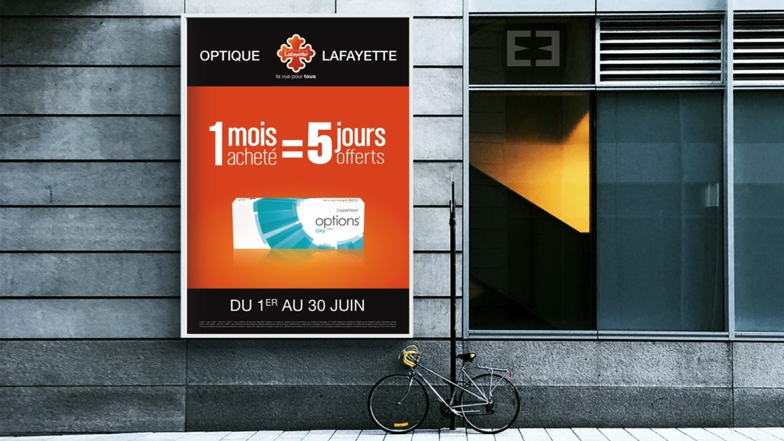 poster trade marketing promo Lafayette